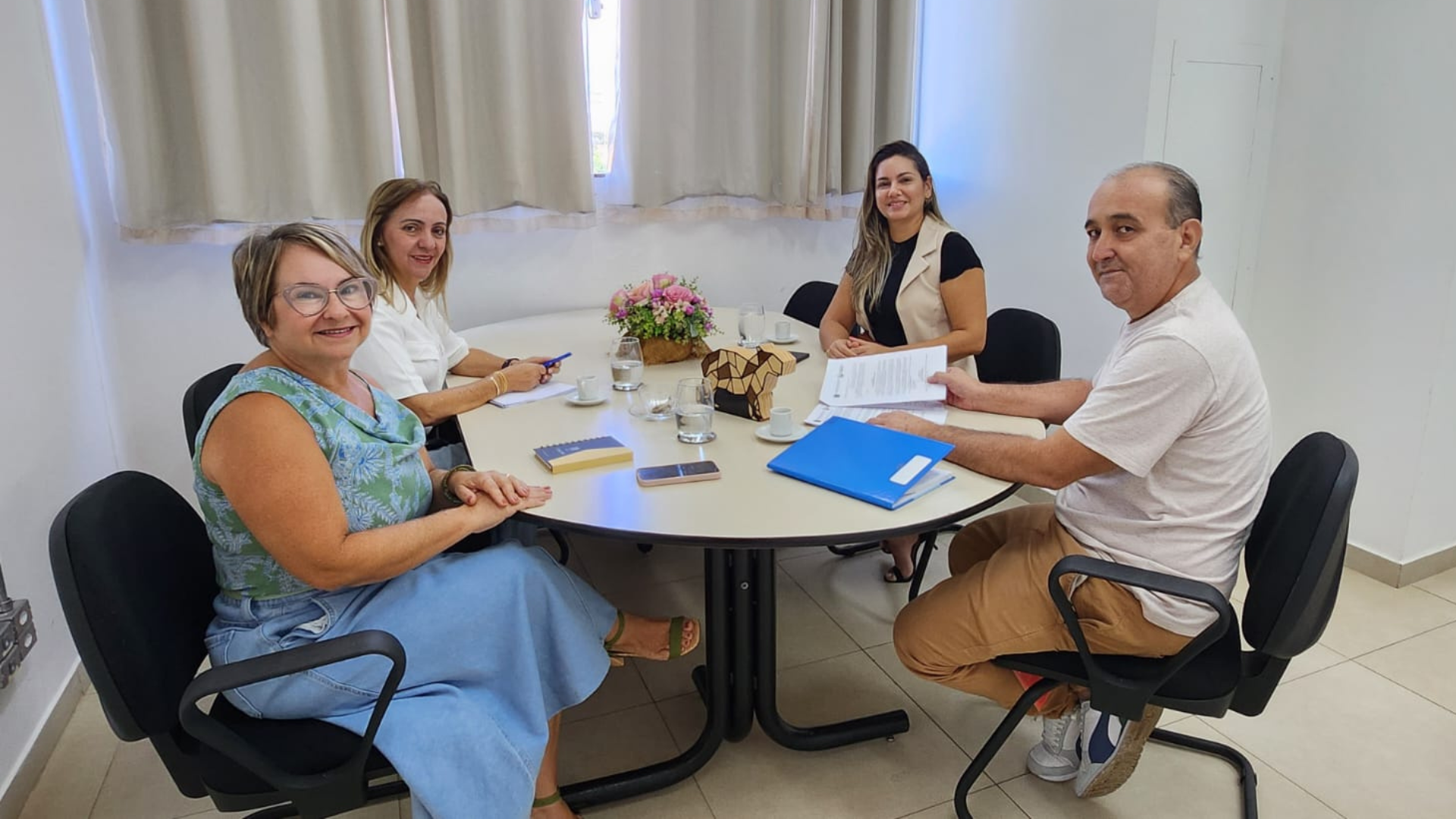 Oportunidade de novas experiências: presidente do CEE/SE visita o CEE/MS