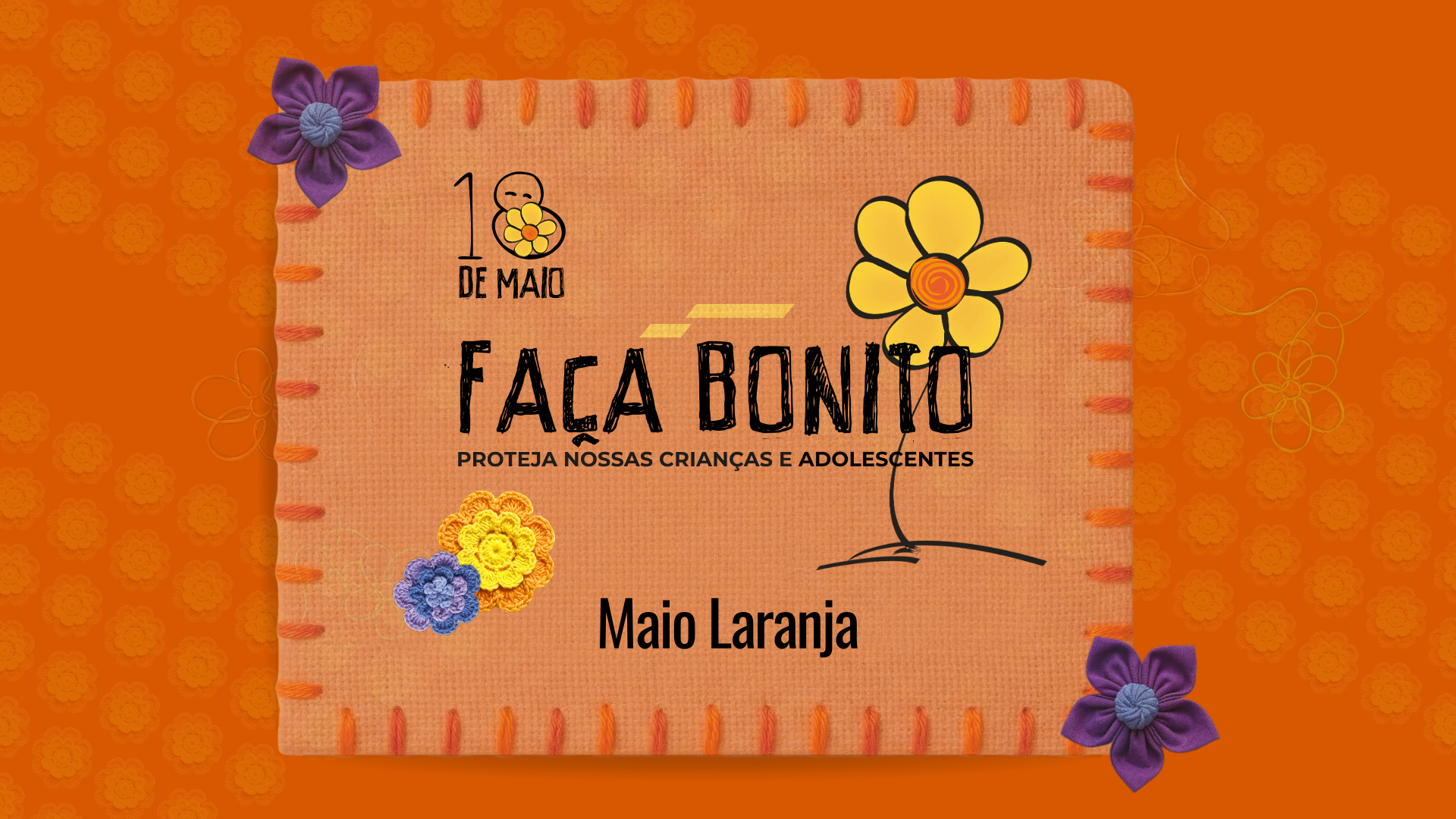 CEE/SE apoia a campanha Maio Laranja de combate ao abuso e à exploração sexual de crianças e adolescentes
