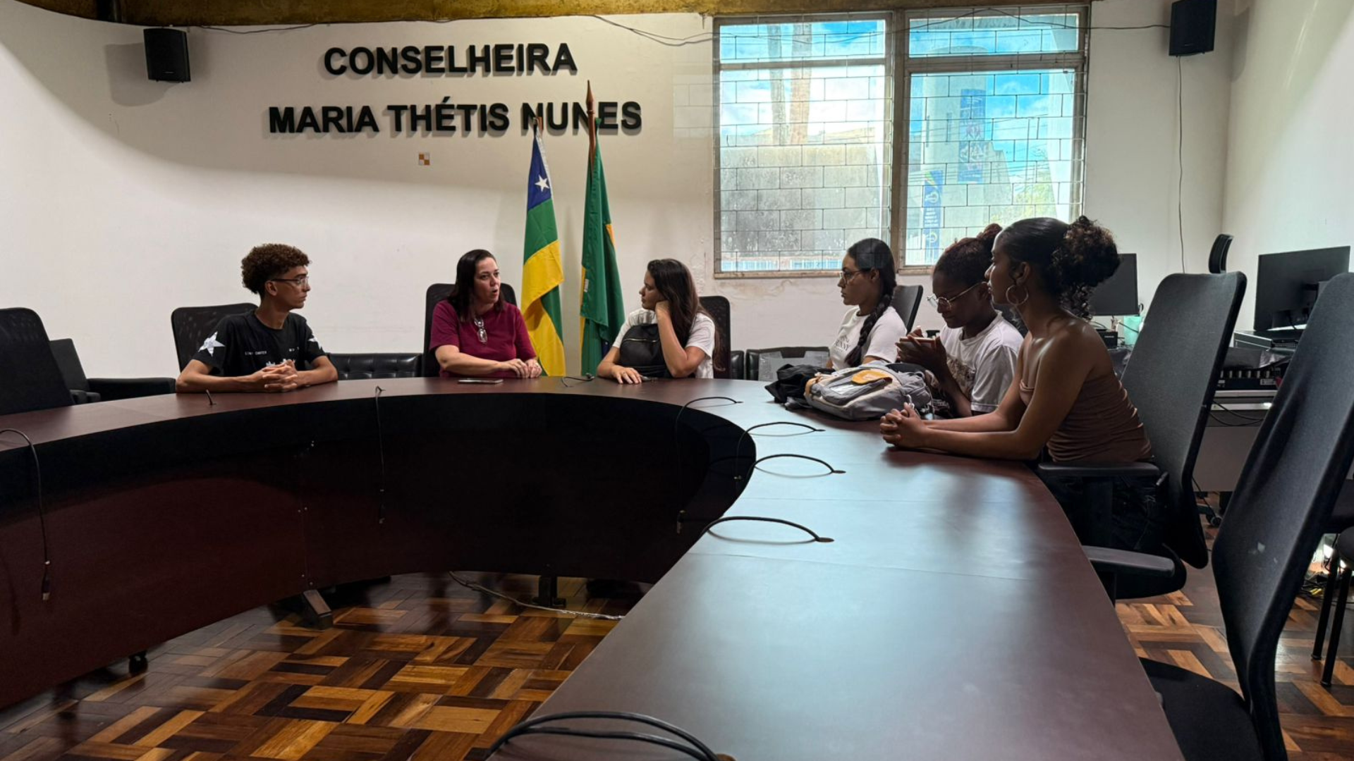 Estudantes da UFS conhecem atuação do CEE/SE em visita técnica