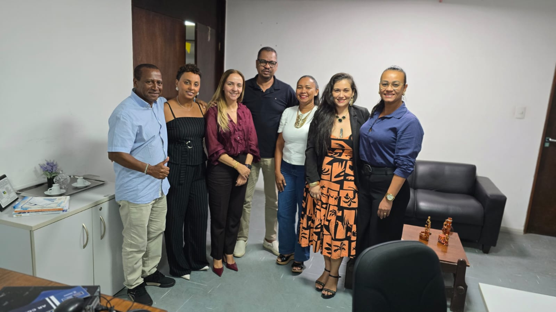 Representantes da Comunidade Quilombola da Maloca apresentam proposta ao CEE/SE